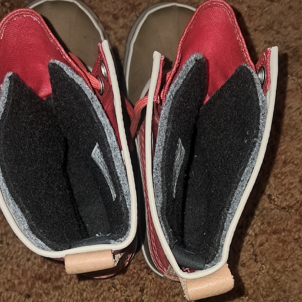 Sorel  1964 Women's Size 7 Red and Tan Winter Boots - Picture 7 of 9